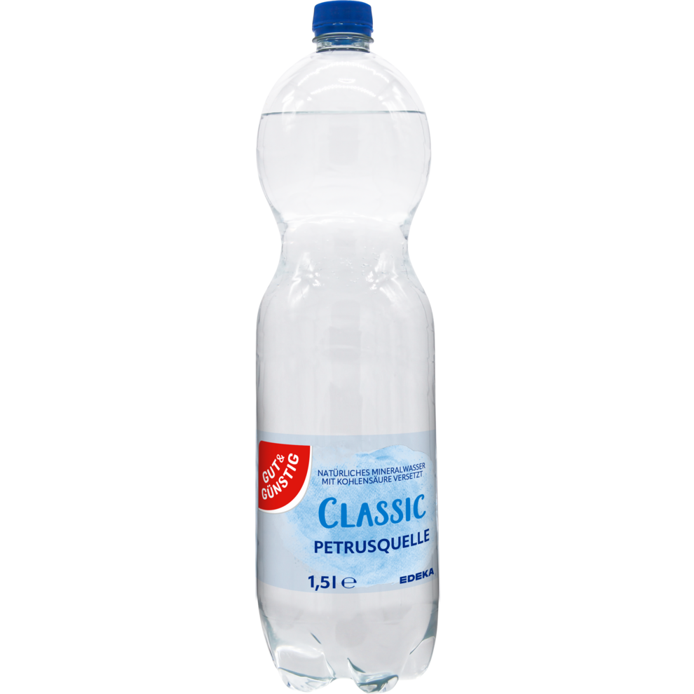 GUT&GÜNSTIG Mineralwasser classic 1,5l DPG
