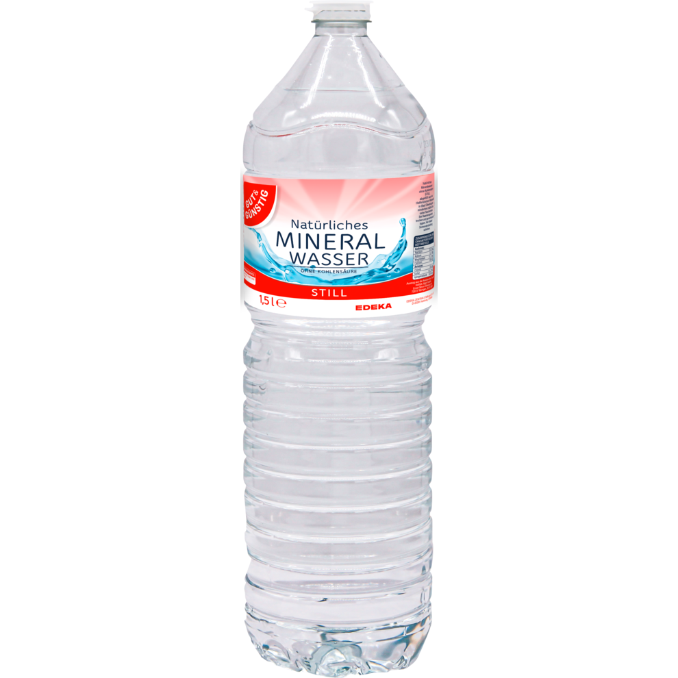 GUT&GÜNSTIG Mineralwasser Still 1,5l DPG