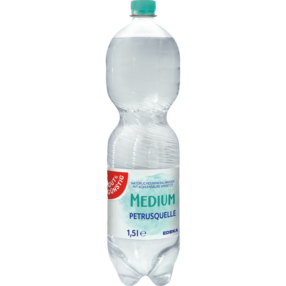 GUT&GÜNSTIG Mineralwasser medium 1,5l DPG
